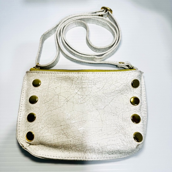 Hammitt White Small Crossbody Bag with Gold Accents - Picture 3 of 13